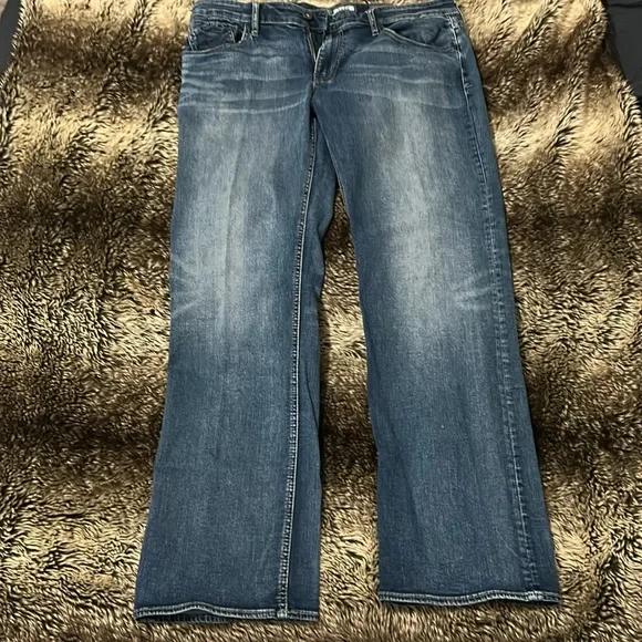BKE Mens Jake Bootleg Jeans - Picture 4 of 9